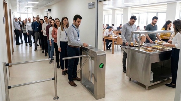 Erom Yemekhane Takip ve Turnike Geçiş Kontrol Sistemi